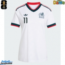 Mexico Santiago Gimenez #11 Bortedrakt Dame EM 2024 Kortermet